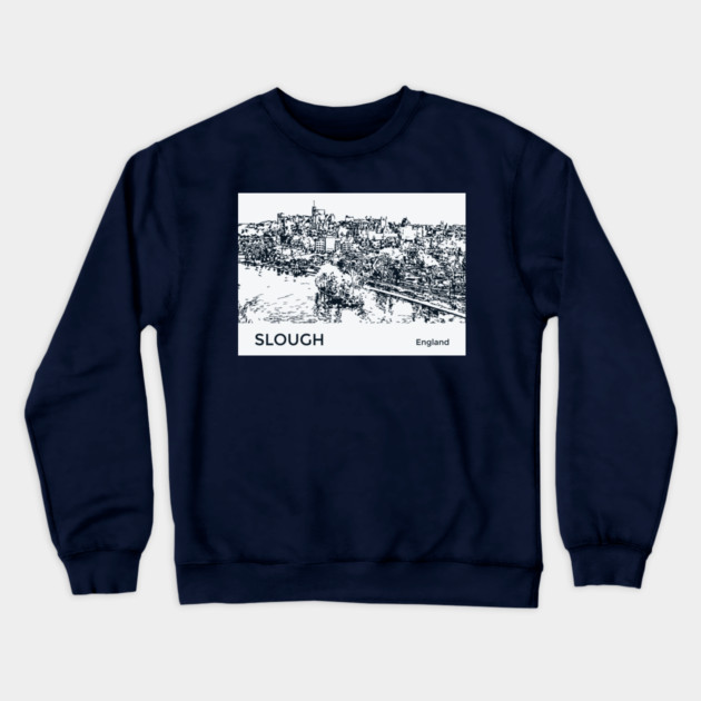 Slough England Crewneck Sweatshirt by Lakeric