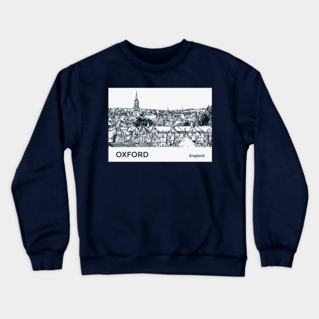 Oxford England Crewneck Sweatshirt by Lakeric