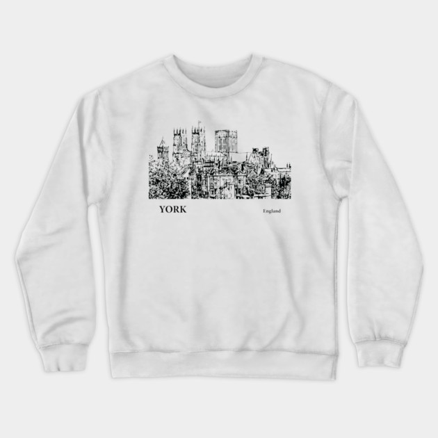 York England Crewneck Sweatshirt by Lakeric