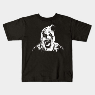 Terrifier 3 Art the clown Kids T-Shirt