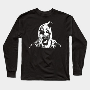Terrifier 3 Art the clown Long Sleeve T-Shirt