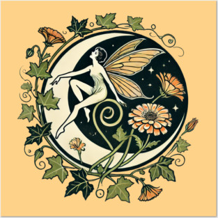 Moon Fairy Posters and Art