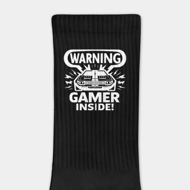 Warning Gamer Inside by Frank Ring