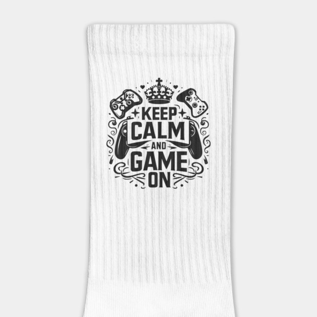Keep Calm and Game On by Frank Ring