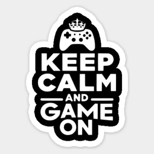Keep Calm and Game On Magnet