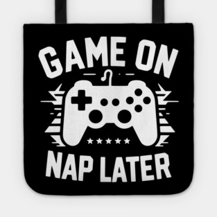 Game On Nap Later Tote
