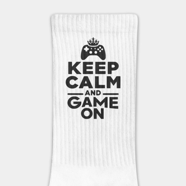 Keep Calm and Game On by Frank Ring