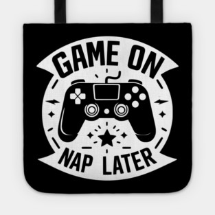 Game On Nap Later Tote