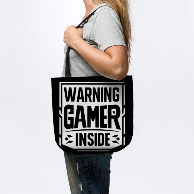 Warning Gamer Inside by Frank Ring