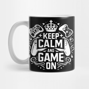 Keep Calm and Game On Mug