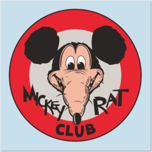 Mickey Rat Club Posters and Art