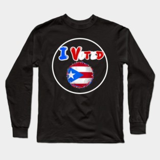 I voted Long Sleeve T-Shirt