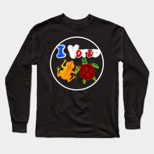 I voted island theme Long Sleeve T-Shirt
