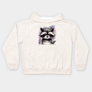 Grumpy Raccoon Kids Hoodie