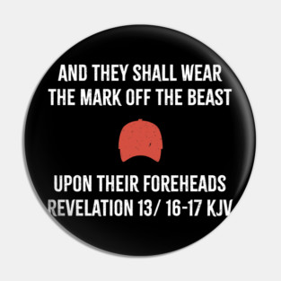 Not-my-president Pin