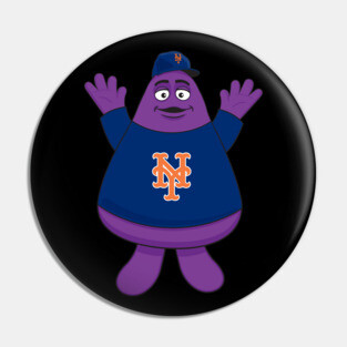 Lets Go Mets! Pin