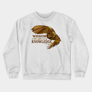 Wisdom Owl Crewneck Sweatshirt