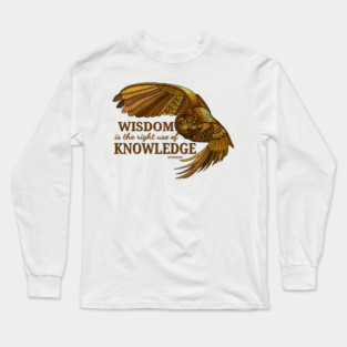 Wisdom Owl Long Sleeve T-Shirt