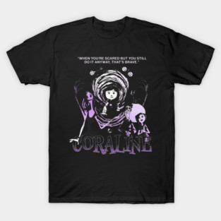 Retro Coraline Movie T-Shirt