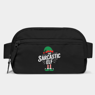 The Sarcastic Elf Funny Christmas Holiday Bag