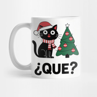 Cat Lover Humorous Meowy Christmas Holiday Mug