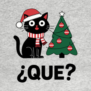 Cat Lover Humorous Meowy Christmas Holiday T-Shirt