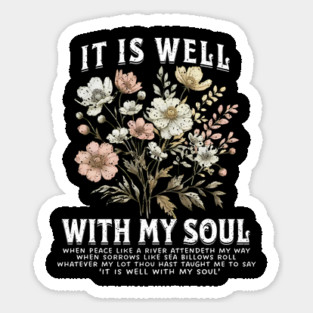 Boho Vintage Religious Christian Bible Verse Men Women- Christian Clothing For Men And Women with Quotes Sticker
