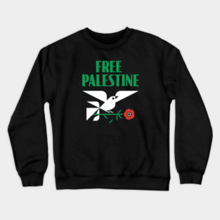 Free Palestine Crewneck Sweatshirt