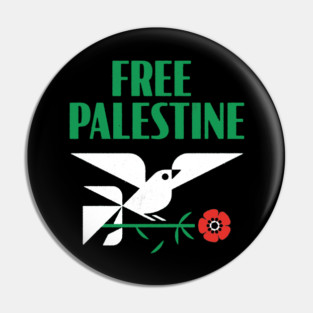 Free Palestine Pin