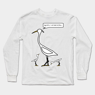 egrets Long Sleeve T-Shirt