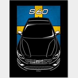 Volvo S60 2014-2018 Posters and Art