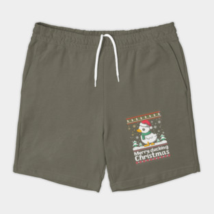Merry ducking christmas ugly christmas sweater Shorts