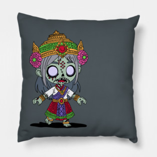 Cute Thai Zombie Pillow
