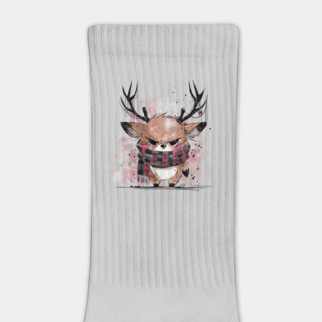 Grumpy Reindeer by H. R. Sinclair