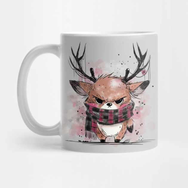 Grumpy Reindeer by H. R. Sinclair