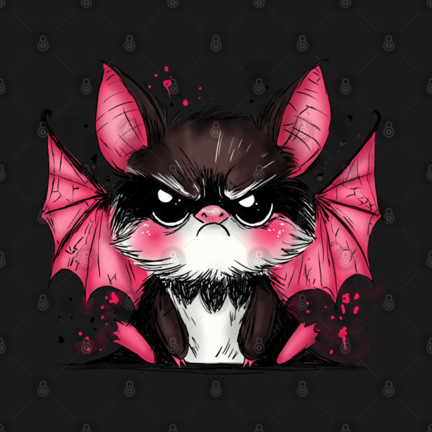 Grumpy Bat by H. R. Sinclair