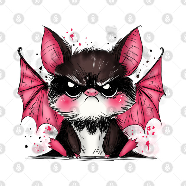 Grumpy Bat by H. R. Sinclair