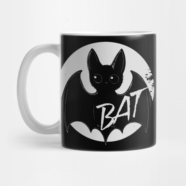 B for Bat - Alphabet Animal Letter B - Dark Academia by TuncGK