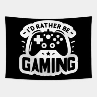 I’d Rather Be Gaming Tapestry