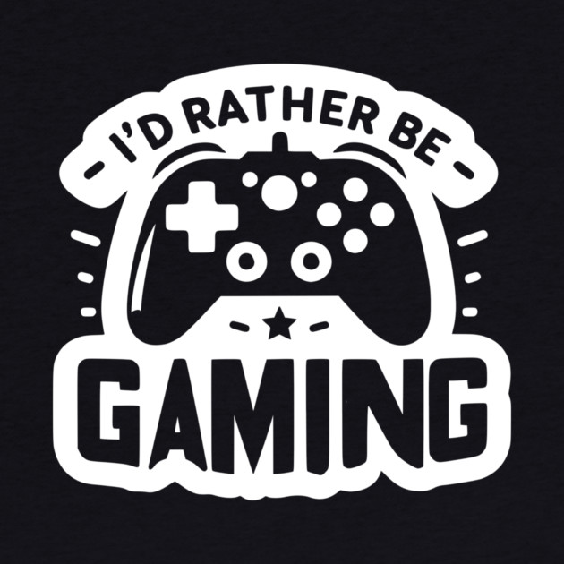 I’d Rather Be Gaming by Frank Ring