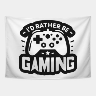 I’d Rather Be Gaming Tapestry