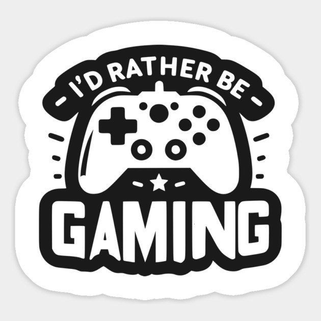 I’d Rather Be Gaming Magnet by Frank Ring