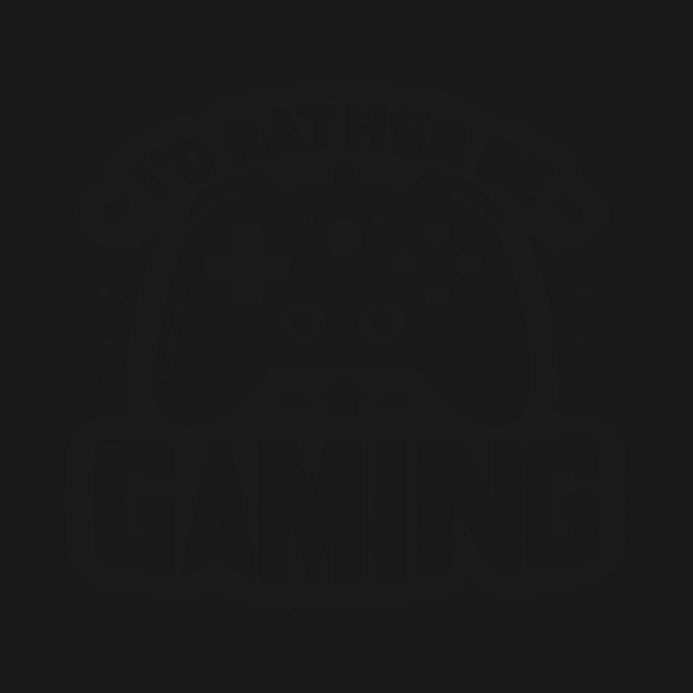 I’d Rather Be Gaming by Frank Ring