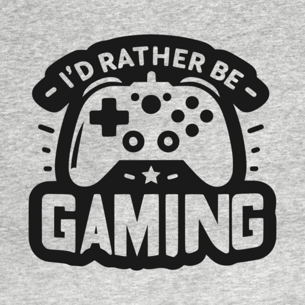 I’d Rather Be Gaming by Frank Ring