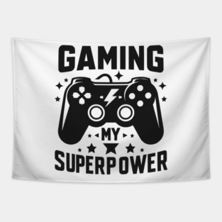 Gaming My Superpower Tapestry