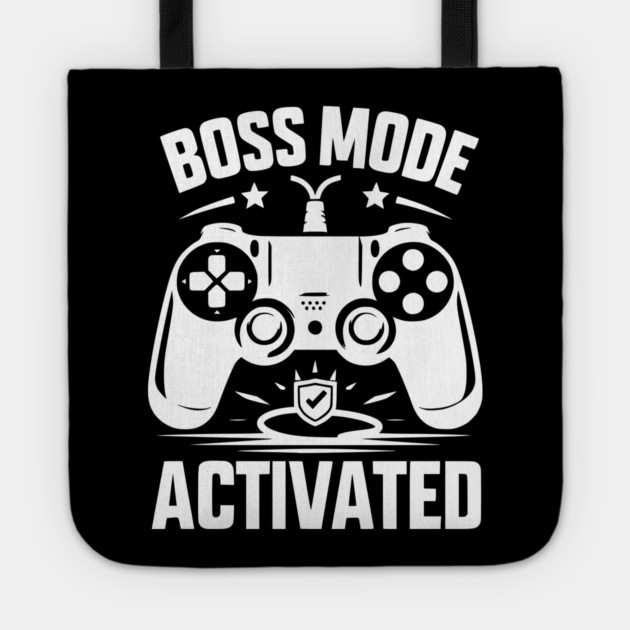 Boss Mode Activated Tote by Frank Ring