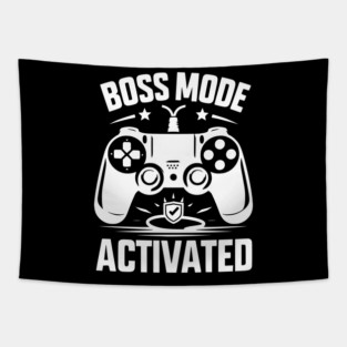 Boss Mode Activated Tapestry