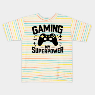 I’d Rather Be Gaming Kids T-Shirt