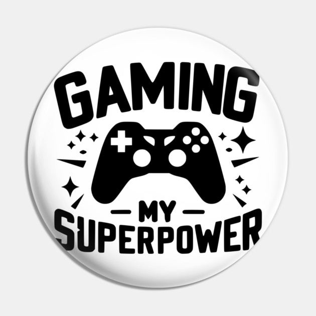 I’d Rather Be Gaming Pin by Frank Ring