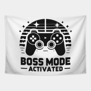 Boss Mode Activated Tapestry